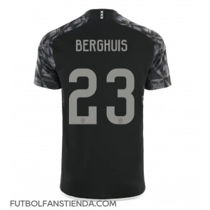 Ajax Steven Berghuis #23 Tercera Equipación 2023-24 Manga Corta